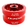 Tripeak 16/12t 44/55 Mm Krankverktøy, Red, One Size