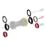 Tripeak Ita Shimano/sram Dub/rotor 3d+ Steel Kranklagerkopper, Black, 68mm