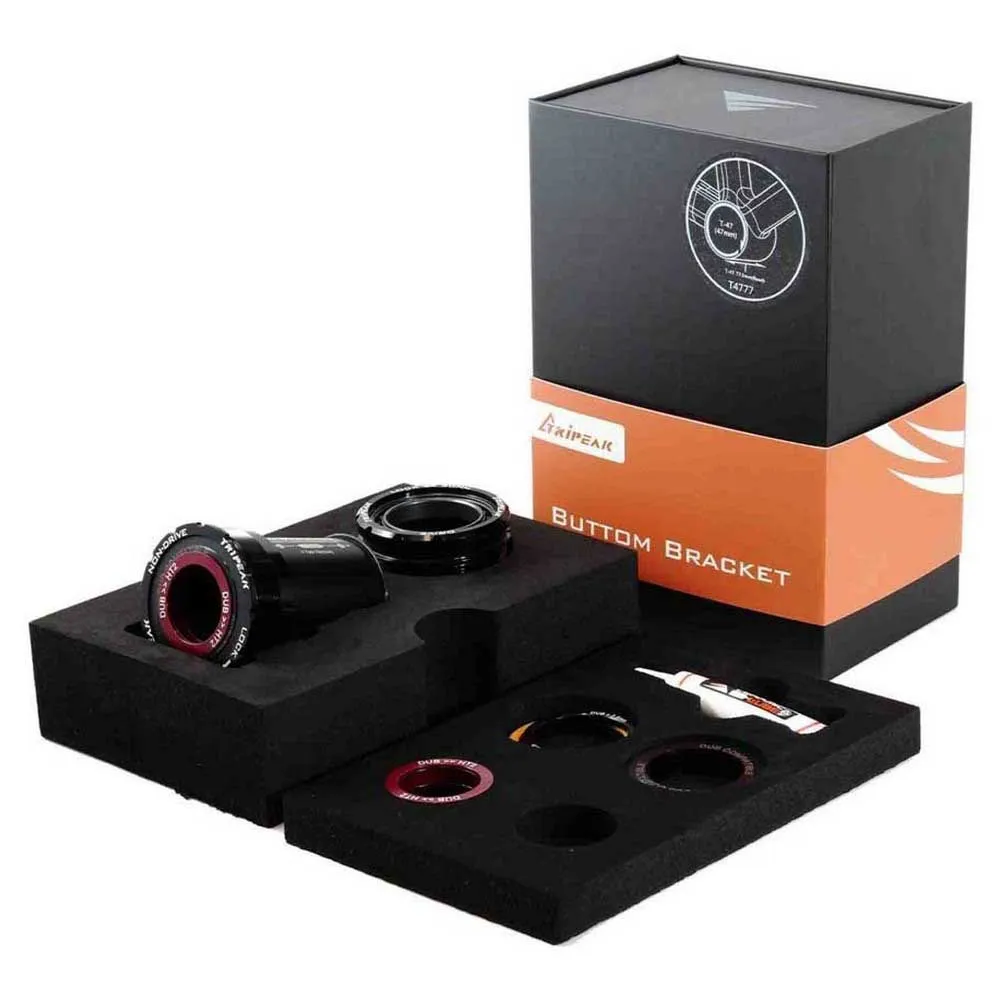 Tripeak Jetstream Pro T47/sh/sram Dub/rotor 3d Ceramic Kranklagerkopper, Black / black, 85.5mm Tripeak Jetstream Pro T47/sh/sram Dub/rotor 3d Ceramic Kranklagerkopper, Black / black, 85.5mm