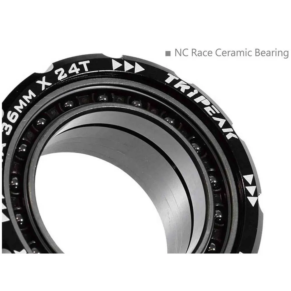 Tripeak Jetstream Pro Twistfit 41 Mm/bb86 Shimano 24 Mm Ceramic Kranklagerkopper, Black, 86mm Tripeak Jetstream Pro Twistfit 41 Mm/bb86 Shimano 24 Mm Ceramic Kranklagerkopper, Black, 86mm