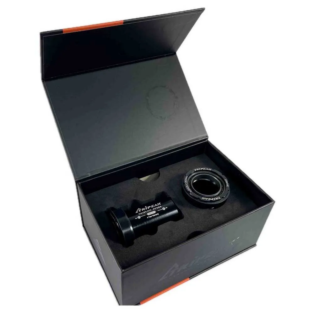 Tripeak Jetstream Pro Twistfit 46 Mm/bb386 Sh/sram Dub/rotor 3d Ceramic Kranklagerkopper, Black, 86mm Tripeak Jetstream Pro Twistfit 46 Mm/bb386 Sh/sram Dub/rotor 3d Ceramic Kranklagerkopper, Black, 86mm