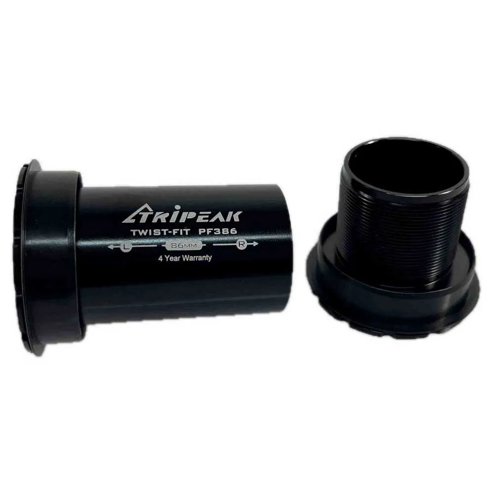 Tripeak Jetstream Pro Twistfit 46 Mm/bb386 Sh/sram Dub/rotor 3d Ceramic Kranklagerkopper, Black, 86mm Tripeak Jetstream Pro Twistfit 46 Mm/bb386 Sh/sram Dub/rotor 3d Ceramic Kranklagerkopper, Black, 86mm