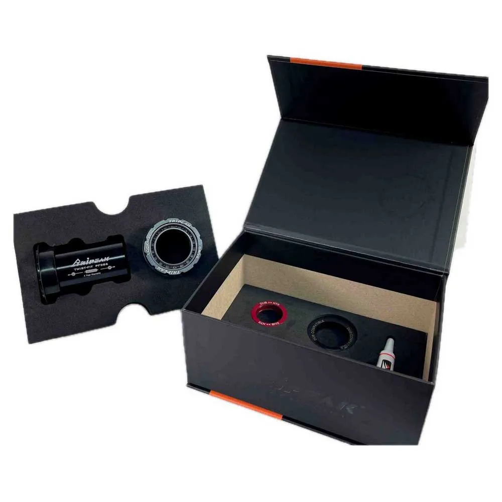 Tripeak Jetstream Pro Twistfit 46 Mm/bb386 Sh/sram Dub/rotor 3d Ceramic Kranklagerkopper, Black, 86mm Tripeak Jetstream Pro Twistfit 46 Mm/bb386 Sh/sram Dub/rotor 3d Ceramic Kranklagerkopper, Black, 86mm