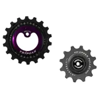 Tripeak Oversized pulleyhjul Jetstream pro keramiske lagre Shimano 91XX 12T/18T Tripeak Oversized pulleyhjul Jetstream pro keramiske lagre Shimano 91XX 12T/18T