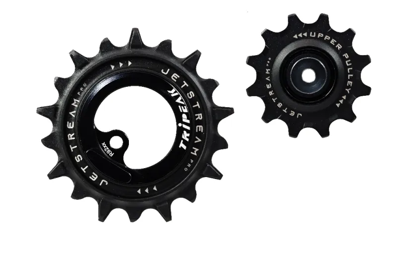 Tripeak Oversized pulleyhjul Jetstream pro keramiske lagre Shimano GRX RD-RX812/817 11T/18T