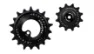 Tripeak Oversized pulleyhjul Jetstream pro keramiske lagre SRAM MTB Eagle 12T/18T, Black, 12-18t