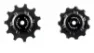 Tripeak pulleyhjul keramiske lejer 11T Shimano/SRAM, Svart
