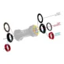 Tripeak T45 Colnago Shimano/sram Dub/rotor 3d Steel Kranklagerkopper, Black, 82.5mm