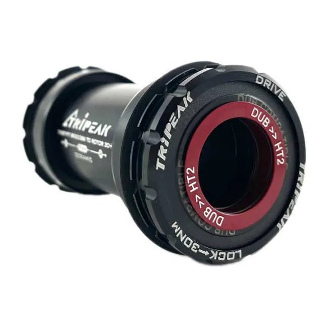 Tripeak Twist Fit Bb Right Cervelo/factor/shimano/sram Dub/rotor 3d Ceramic Kranklagerkopper, Black, 79mm Tripeak Twist Fit Bb Right Cervelo/factor/shimano/sram Dub/rotor 3d Ceramic Kranklagerkopper, Black, 79mm