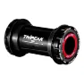 Tripeak Twist Fit Bb30 Shimano/sram Dub/rotor 3d Steel Kranklagerkopper, Black, 68/73mm