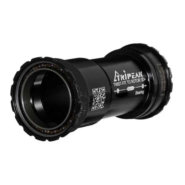 Tripeak Twist Fitt Bb86 Rotor 3d Steel Kranklagerkopper, Black, 86/92mm Tripeak Twist Fitt Bb86 Rotor 3d Steel Kranklagerkopper, Black, 86/92mm