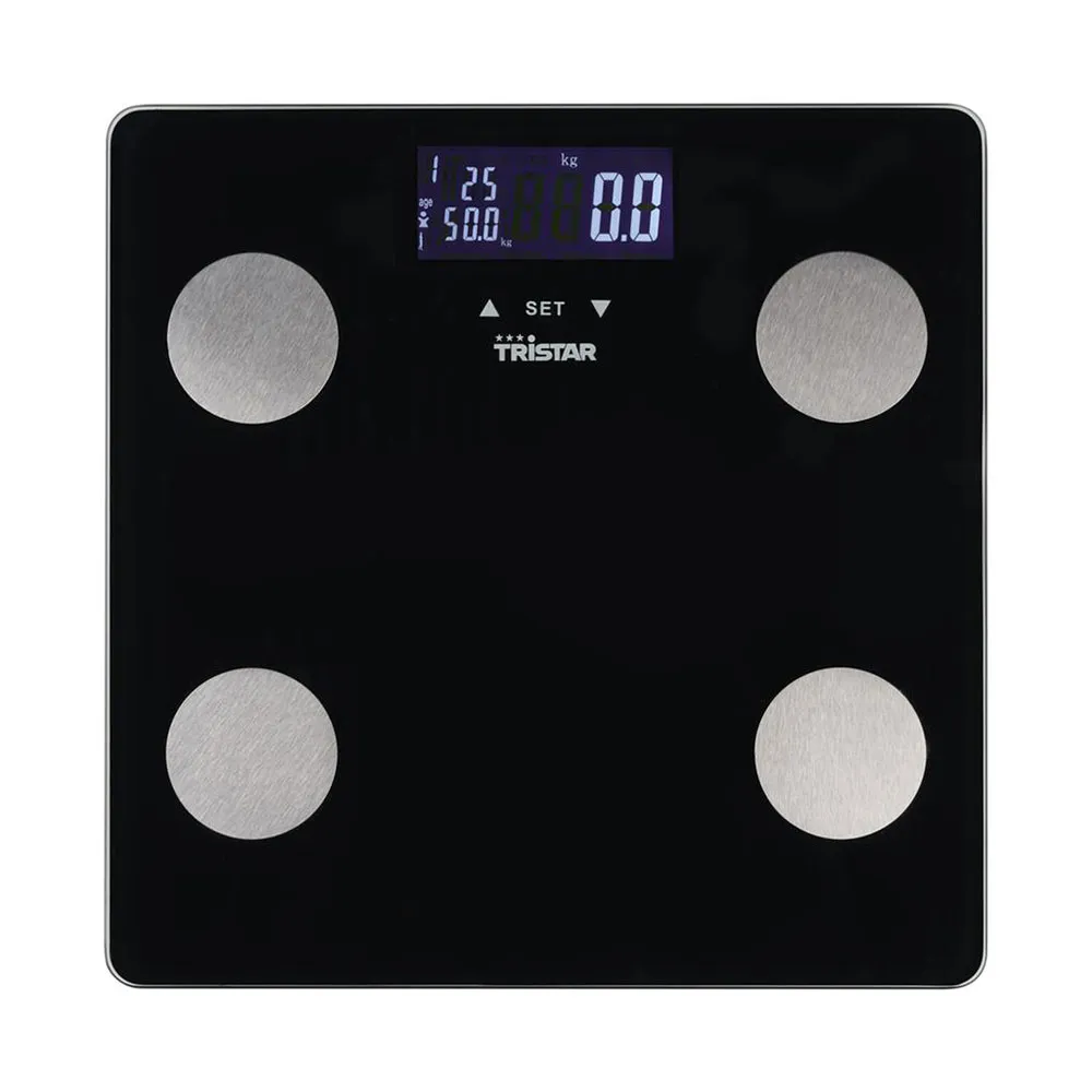 Tristar Wg-2442 Vekt, Black / glass, One Size Tristar Wg-2442 Vekt, Black / glass, One Size