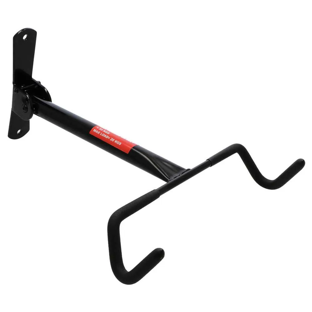 Trivio Foldable Veggmontert Sykkelholder, Black, One Size