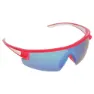 Trivio Hadley Solbriller, Red / white, Blue Mirror/CAT2