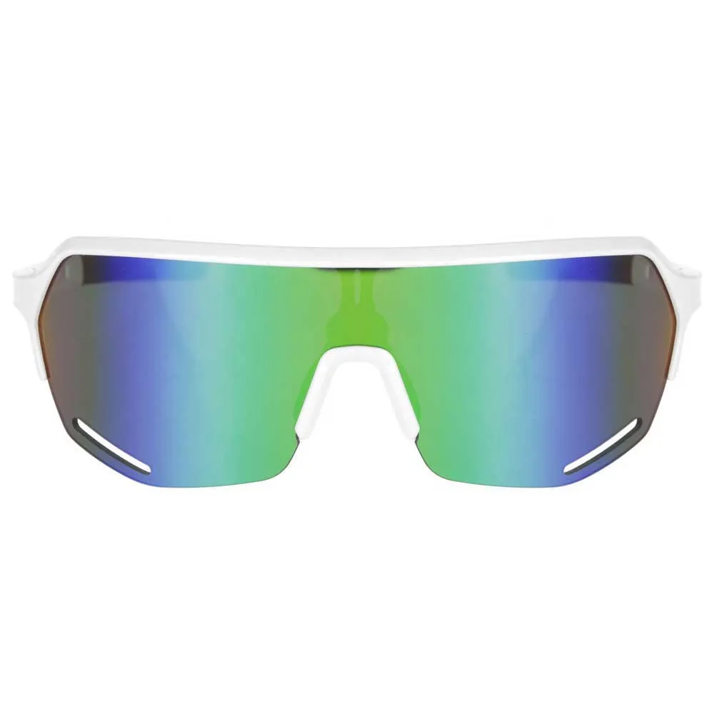 Trivio Hyperion Solbriller, White, Mirror Green/CAT3 Trivio Hyperion Solbriller, White, Mirror Green/CAT3
