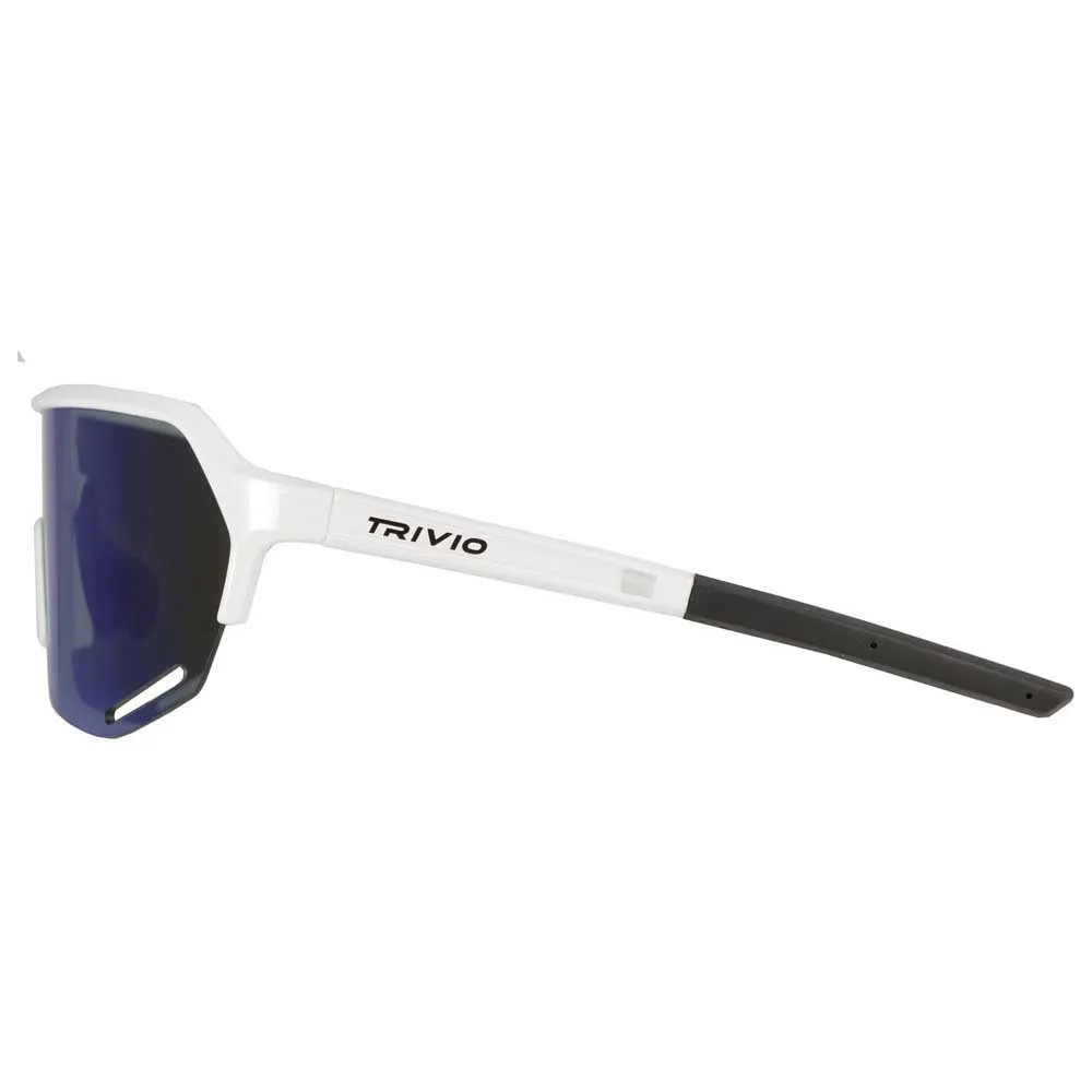 Trivio Hyperion Solbriller, White, Mirror Green/CAT3 Trivio Hyperion Solbriller, White, Mirror Green/CAT3