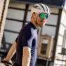 Trivio Hyperion Solbriller, White, Mirror Green/CAT3