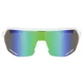 Trivio Hyperion Solbriller, White, Mirror Green/CAT3
