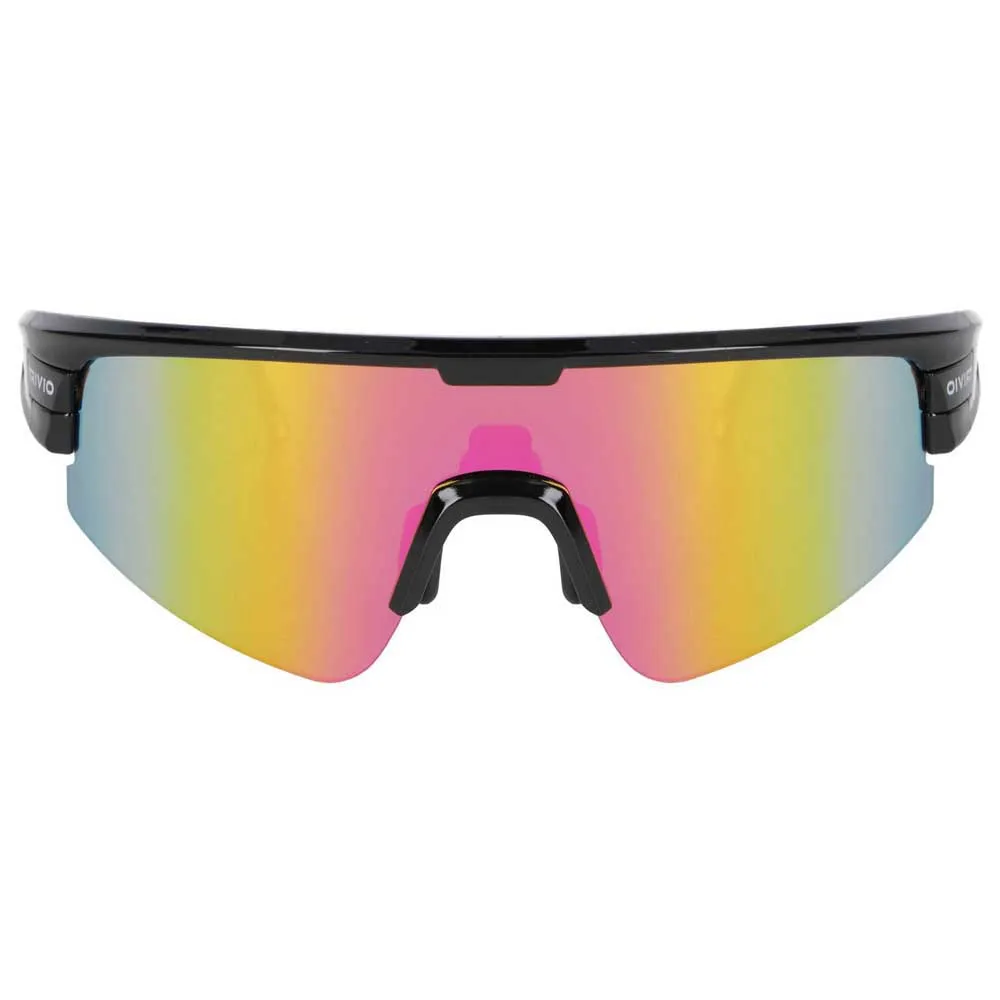 Trivio Octo Solbriller, Black, Revo Pink Mirror/CAT3