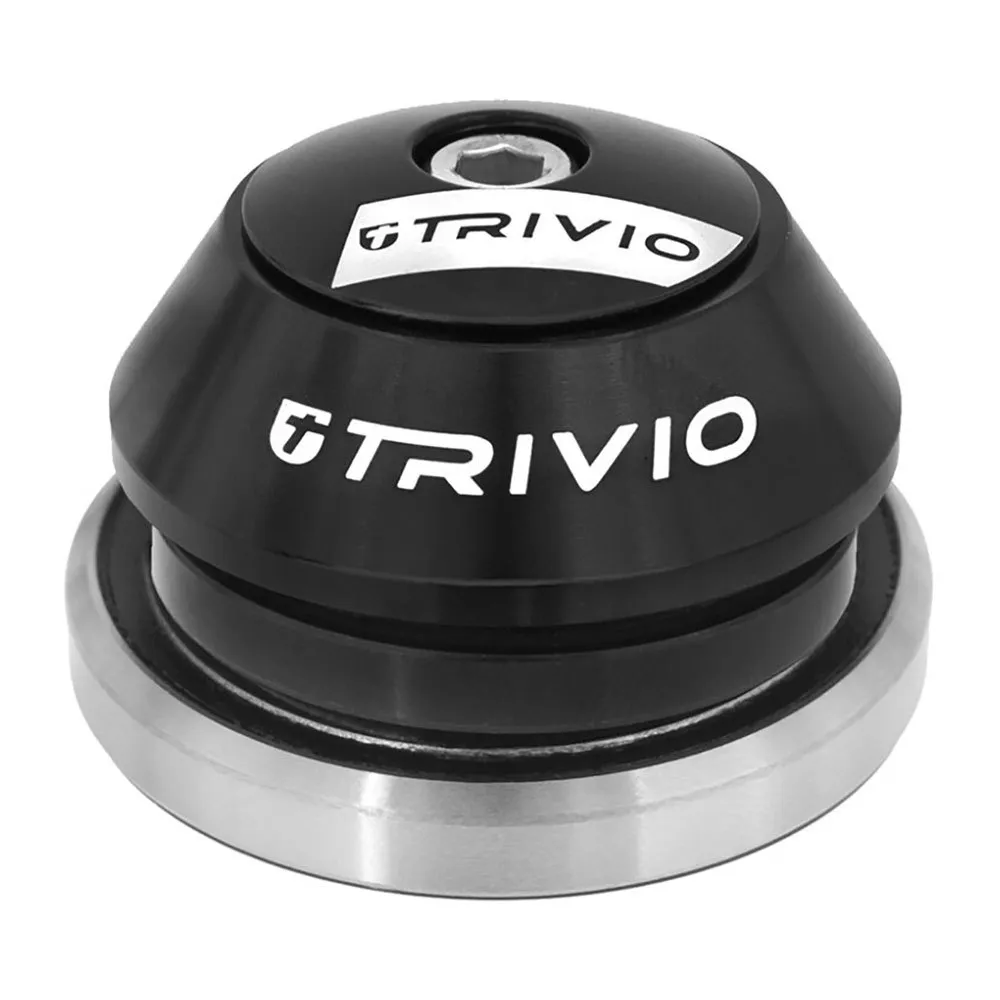 Trivio Pro Full 45/45 15mm Styrelager, Black / silver, 1 1/8-1 1/4" Trivio Pro Full 45/45 15mm Styrelager, Black / silver, 1 1/8-1 1/4"