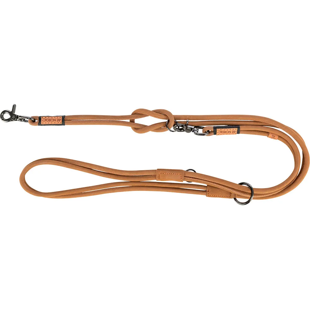 Trixie Be Nordic Leather 8 Mm Hundebånd, Brown, XS/L