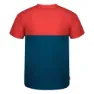 Trollkids Bergen Kortarmet T-skjorte, Petrol / spicy red, 176cm
