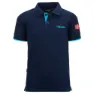 Trollkids Bergen Xt Kortermet Poloskjorte, Navy / light blue, 164cm