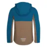 Trollkids Kristiansand Jakke Refurbished, Atlantic blue / mocca brown / glow orange 1, 176cm