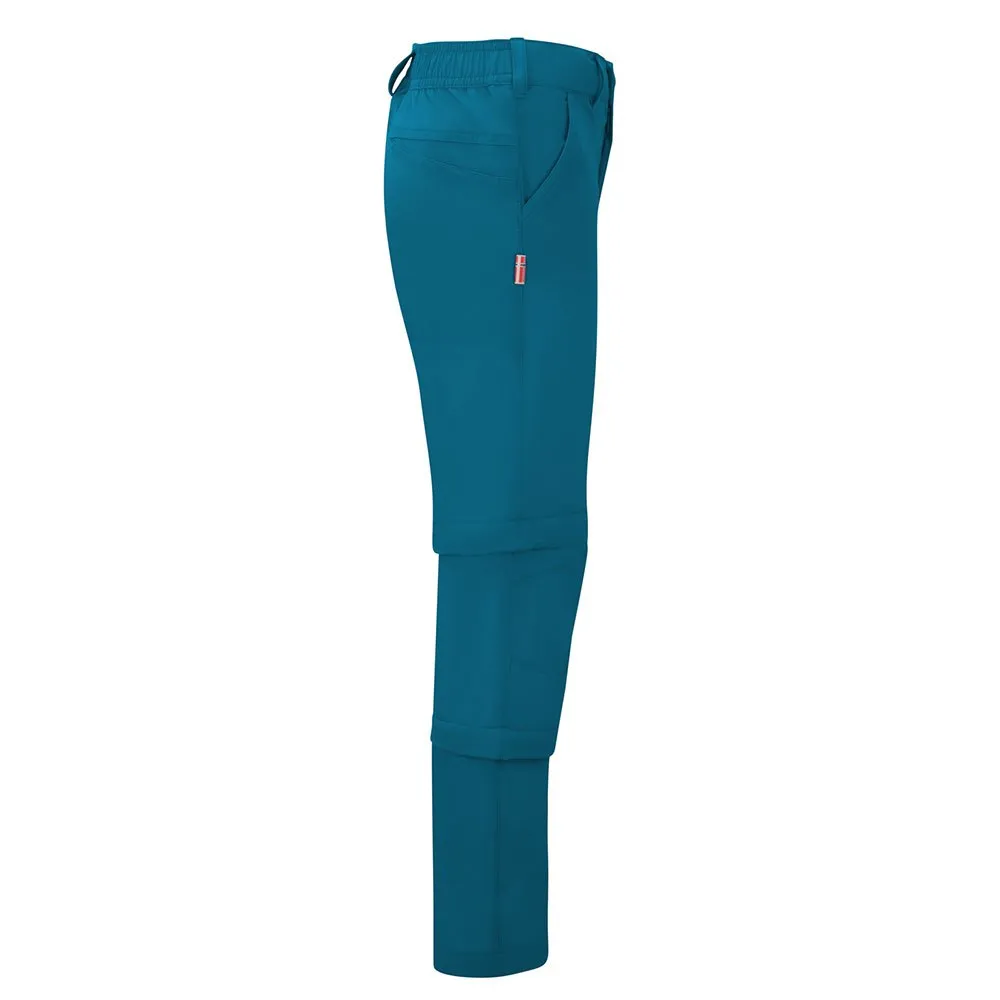 Trollkids Preikestolen Double Zip-off Bukser Refurbished, Atlantic blue / dark navy, 140cm