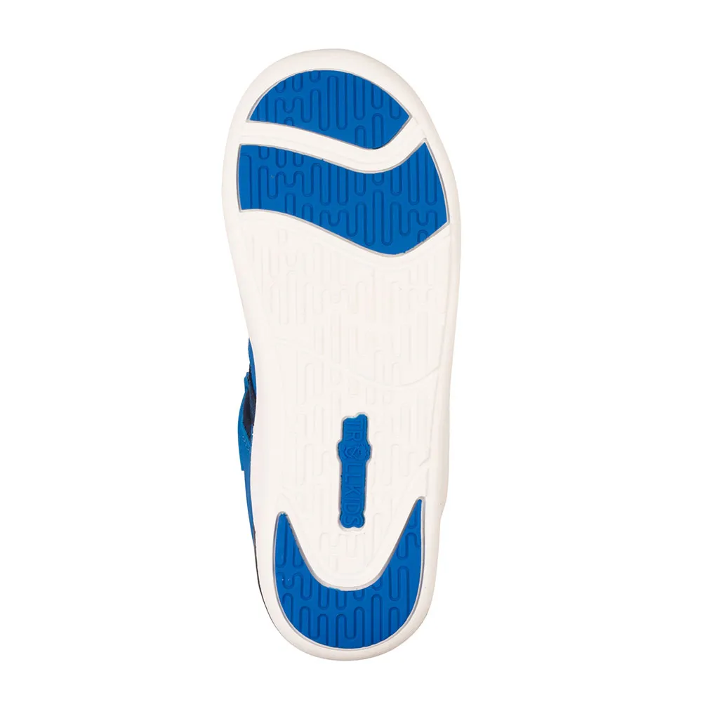 Trollkids Saltfjord Barefoot Sandaler, Alpine blue / dark indigo, EU 28 Trollkids Saltfjord Barefoot Sandaler, Alpine blue / dark indigo, EU 28