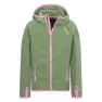 Pistachio green / wild rose