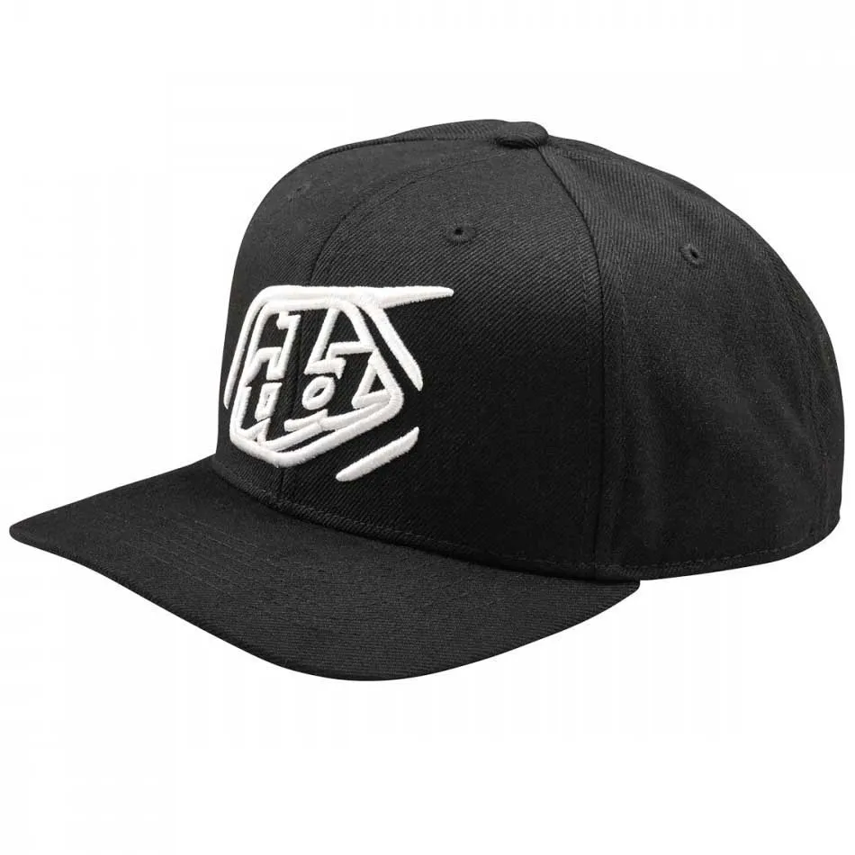 Troy Lee Designs Badge Curved Cap, Black