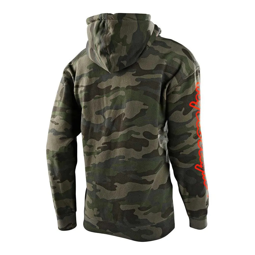 Troy Lee Designs Cropped Badge Hetteskjorte, Forest camo, S Troy Lee Designs Cropped Badge Hetteskjorte, Forest camo, S