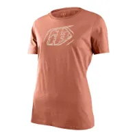 Troy Lee Designs Cropped Badge Kortarmet T-skjorte Troy Lee Designs Cropped Badge Kortarmet T-skjorte
