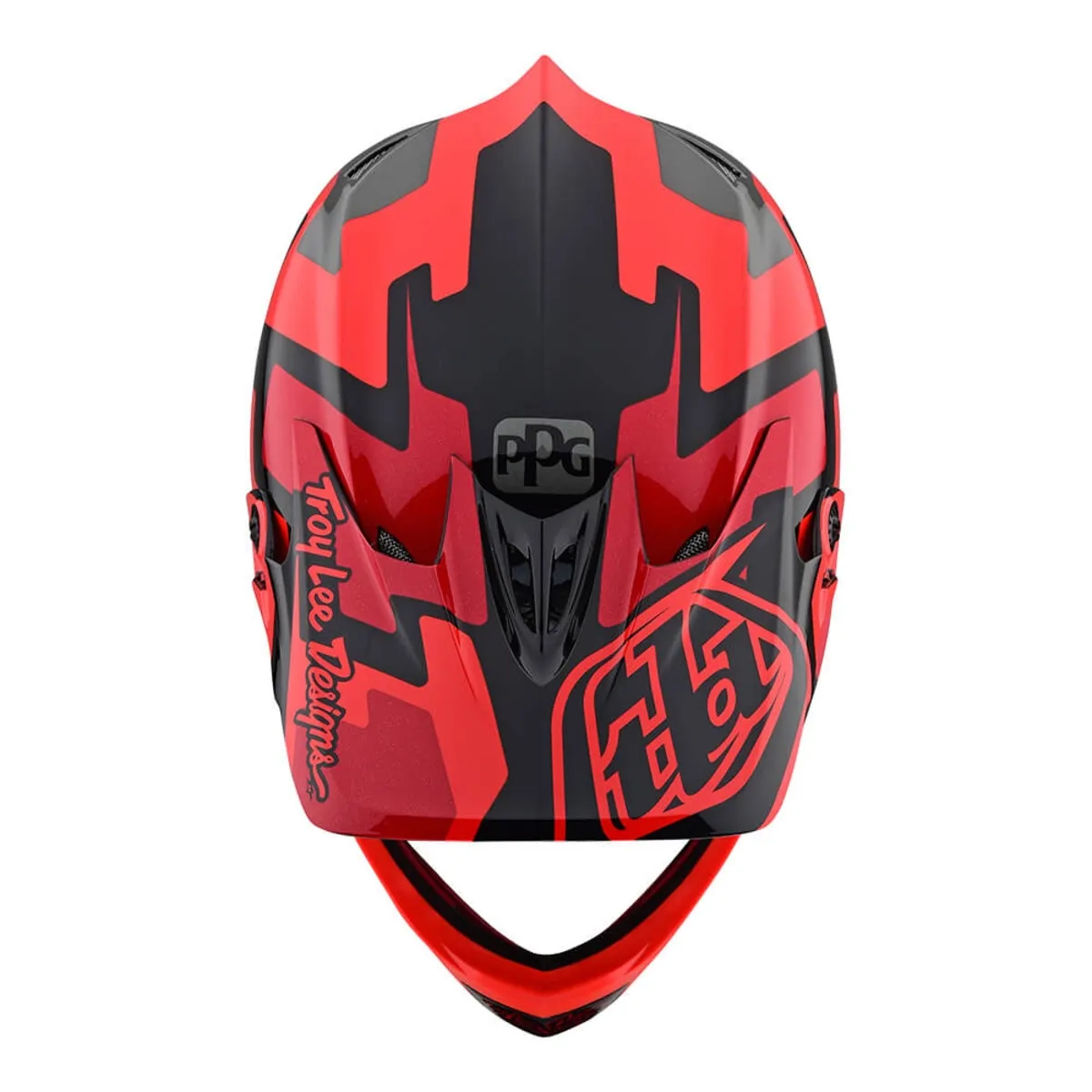 Troy Lee Designs D3 Fiberlite Hjelm, Gul