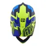 Troy Lee Designs D3 Fiberlite Hjelm, Gul