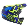 Troy Lee Designs D3 Fiberlite Hjelm, Gul