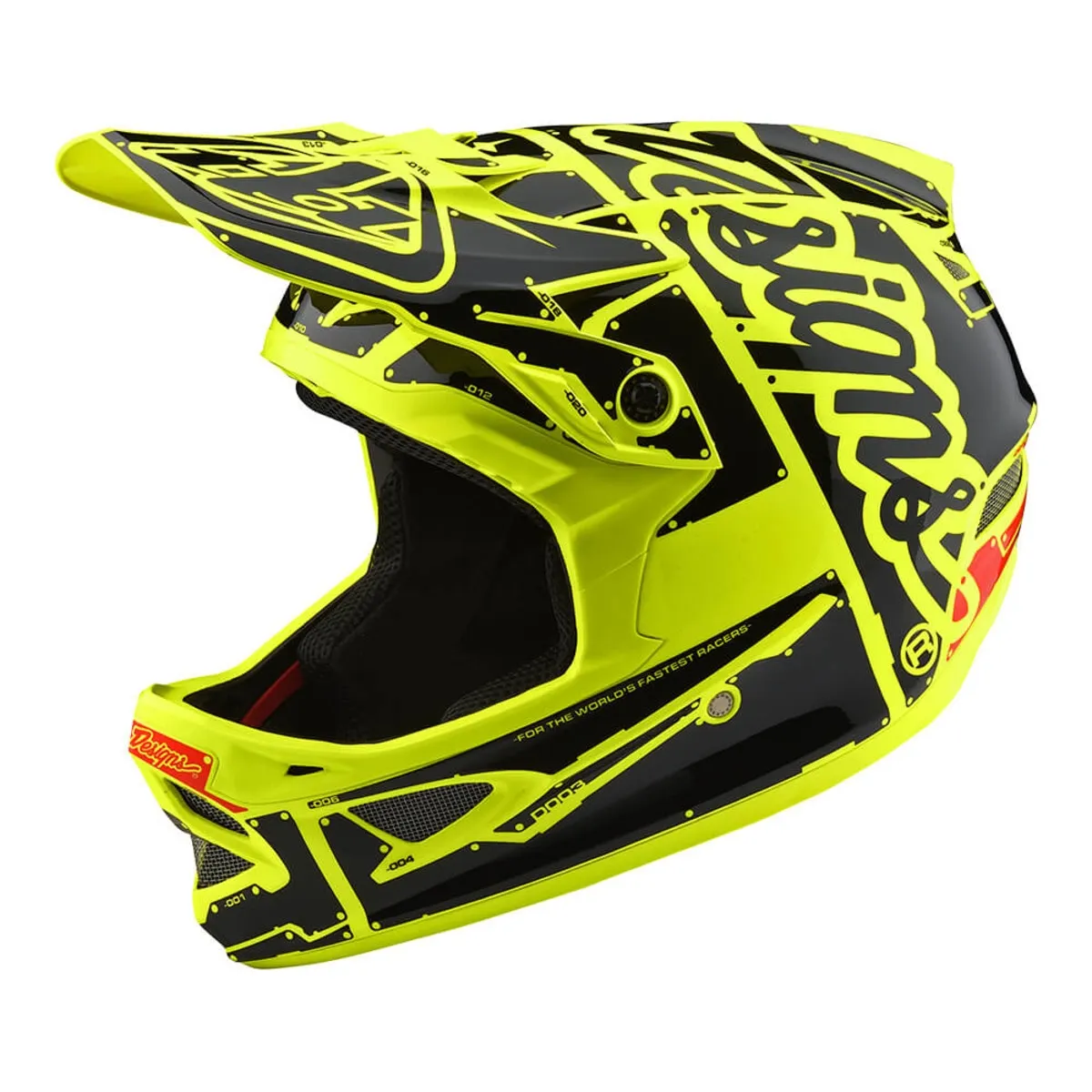 Troy Lee Designs D3 Fiberlite Hjelm Troy Lee Designs D3 Fiberlite Hjelm