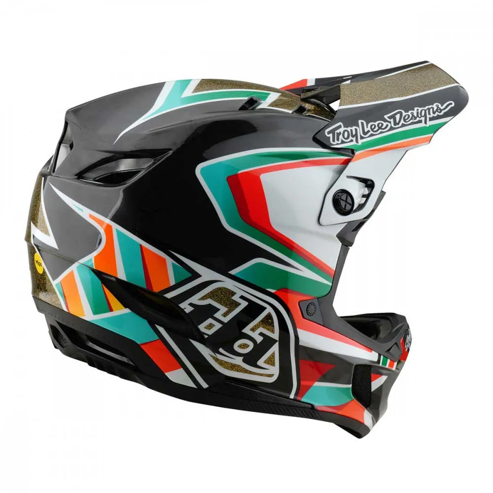 Troy Lee Designs D4 Carbon Nedoverbakke Hjelm Troy Lee Designs D4 Carbon Nedoverbakke Hjelm
