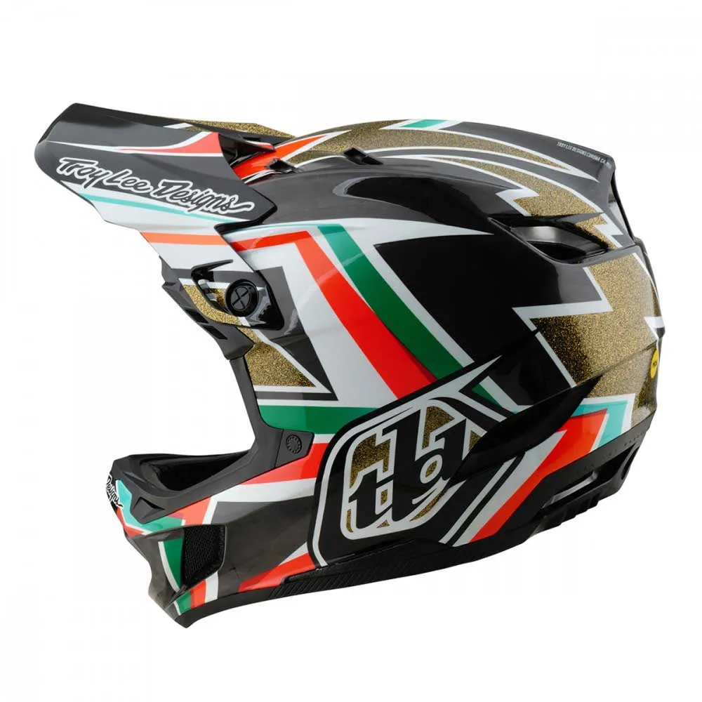 Troy Lee Designs D4 Carbon Nedoverbakke Hjelm Troy Lee Designs D4 Carbon Nedoverbakke Hjelm