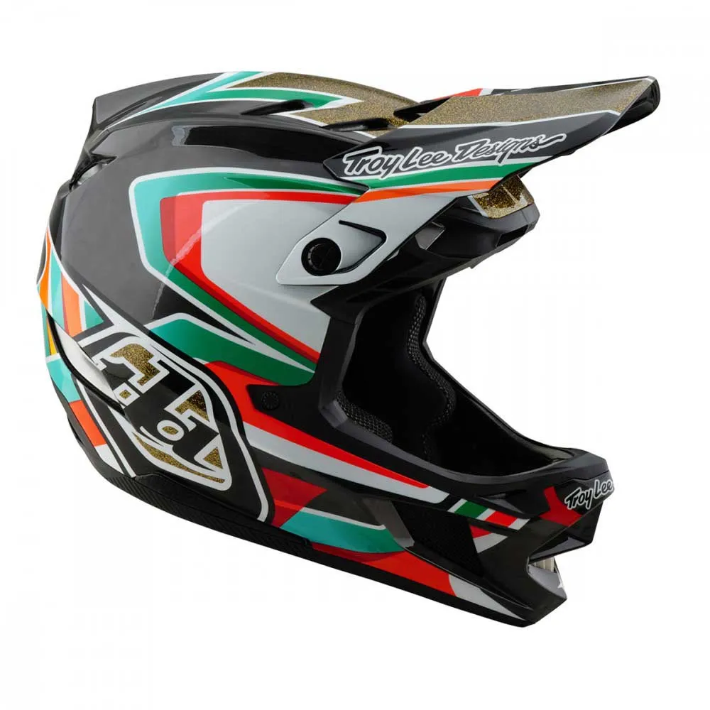Troy Lee Designs D4 Carbon Nedoverbakke Hjelm Troy Lee Designs D4 Carbon Nedoverbakke Hjelm