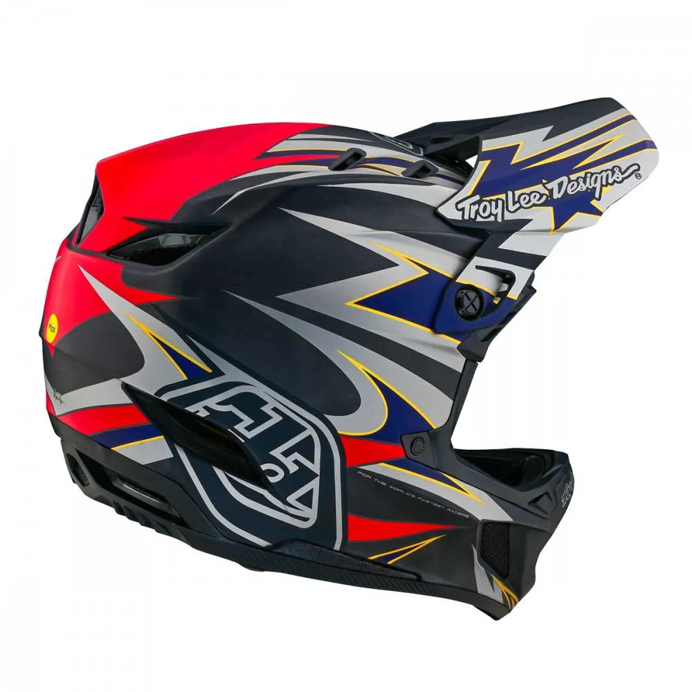 Troy Lee Designs D4 Carbon Nedoverbakke Hjelm Troy Lee Designs D4 Carbon Nedoverbakke Hjelm