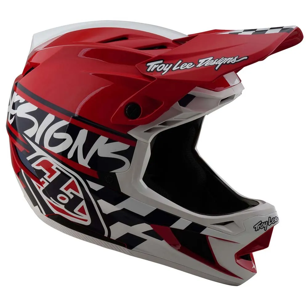 Troy Lee Designs D4 Polyacrylite Fifty-50 Mips Nedoverbakke Hjelm Troy Lee Designs D4 Polyacrylite Fifty-50 Mips Nedoverbakke Hjelm
