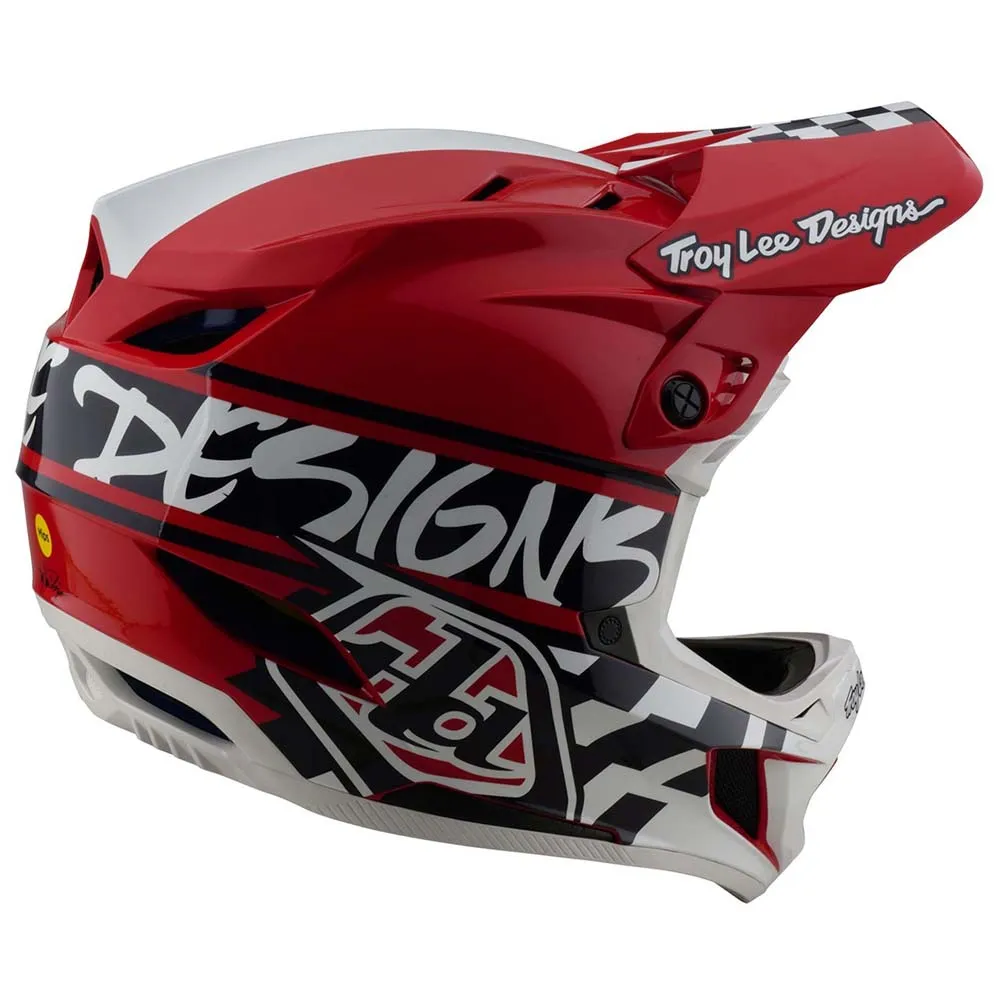 Troy Lee Designs D4 Polyacrylite Fifty-50 Mips Nedoverbakke Hjelm Troy Lee Designs D4 Polyacrylite Fifty-50 Mips Nedoverbakke Hjelm