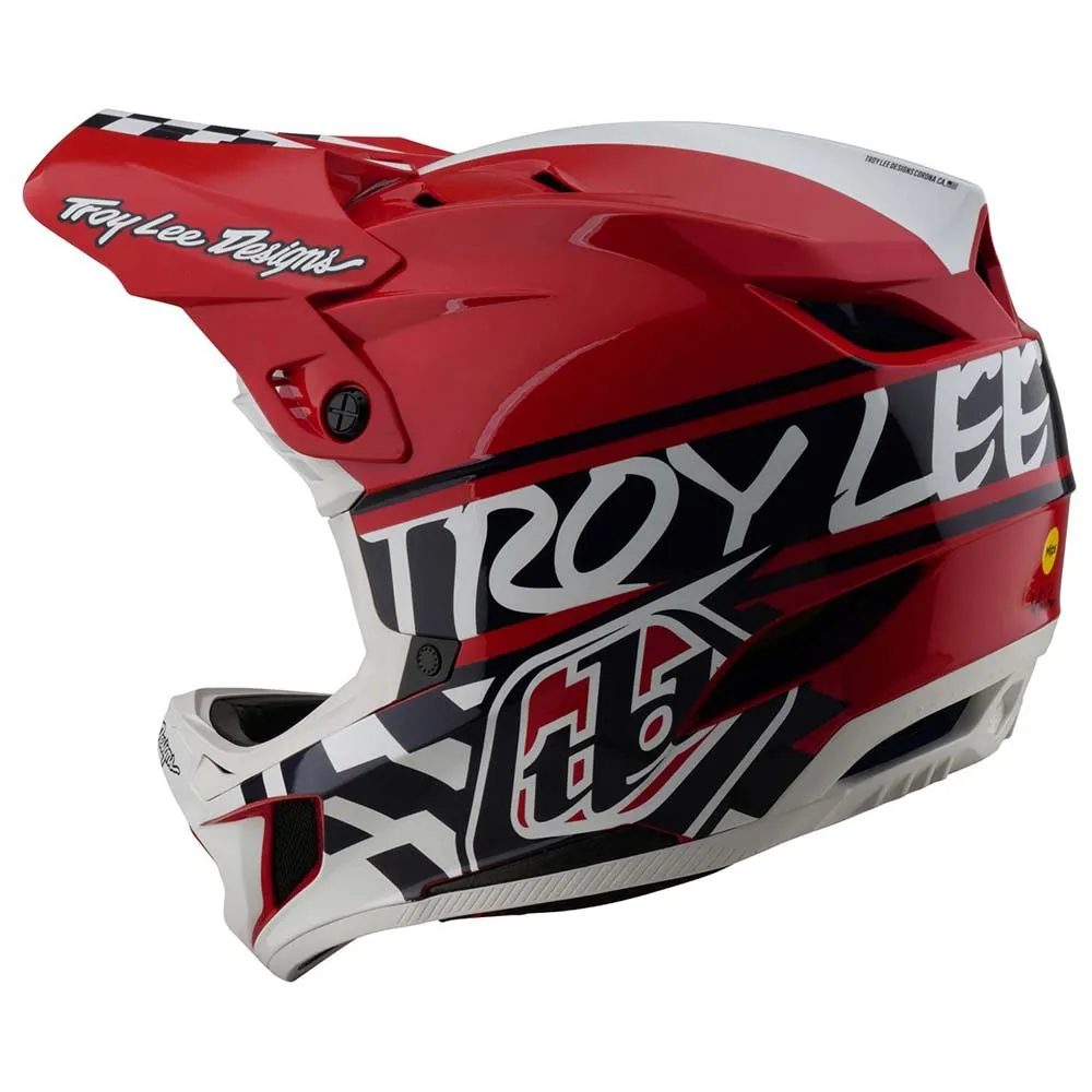 Troy Lee Designs D4 Polyacrylite Fifty-50 Mips Nedoverbakke Hjelm Troy Lee Designs D4 Polyacrylite Fifty-50 Mips Nedoverbakke Hjelm
