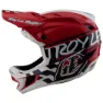 Troy Lee Designs D4 Polyacrylite Fifty-50 Mips Nedoverbakke Hjelm