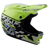 Troy Lee Designs D4 Polyacrylite Nedoverbakke Hjelm