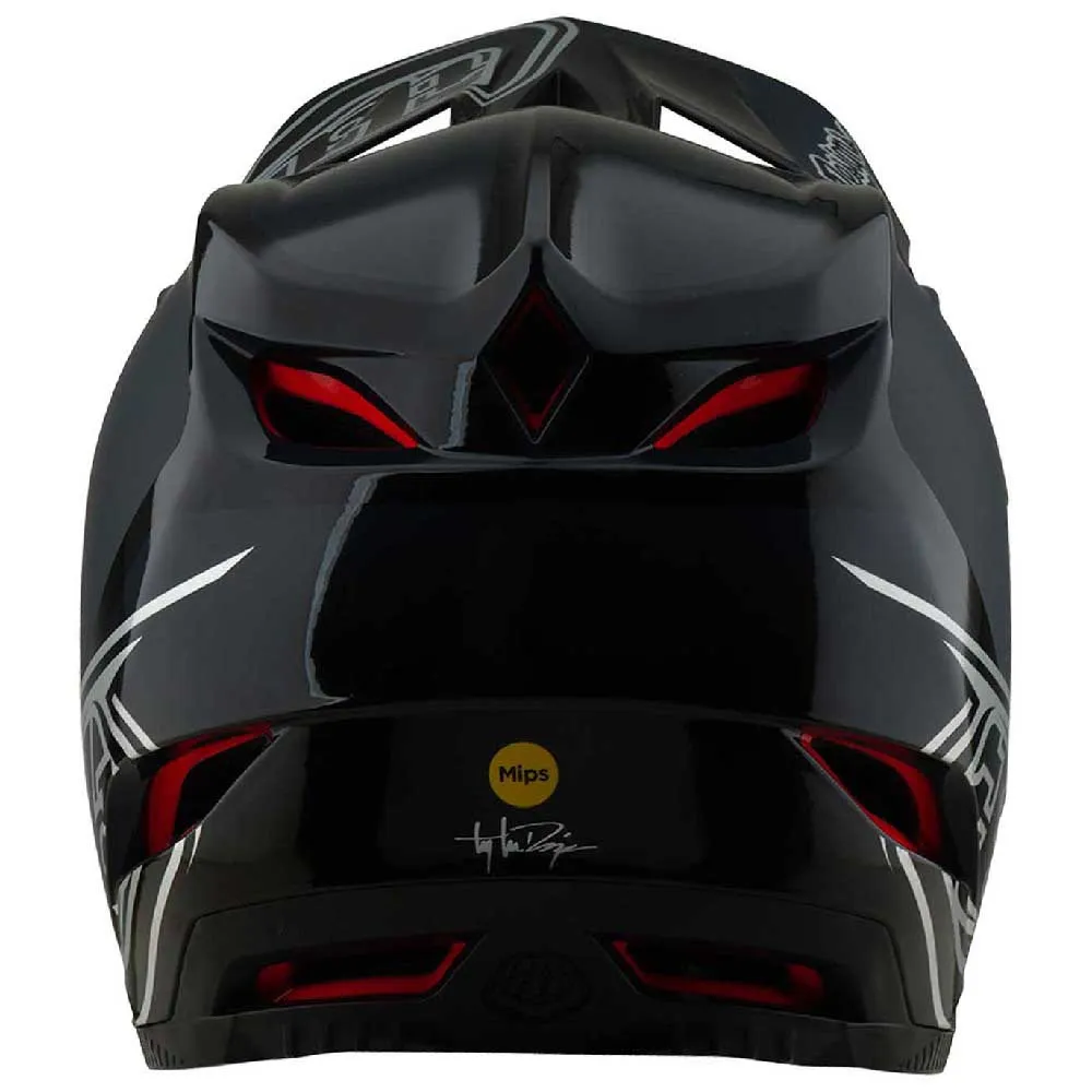 Troy Lee Designs D4 Polyacrylite Nedoverbakke Hjelm