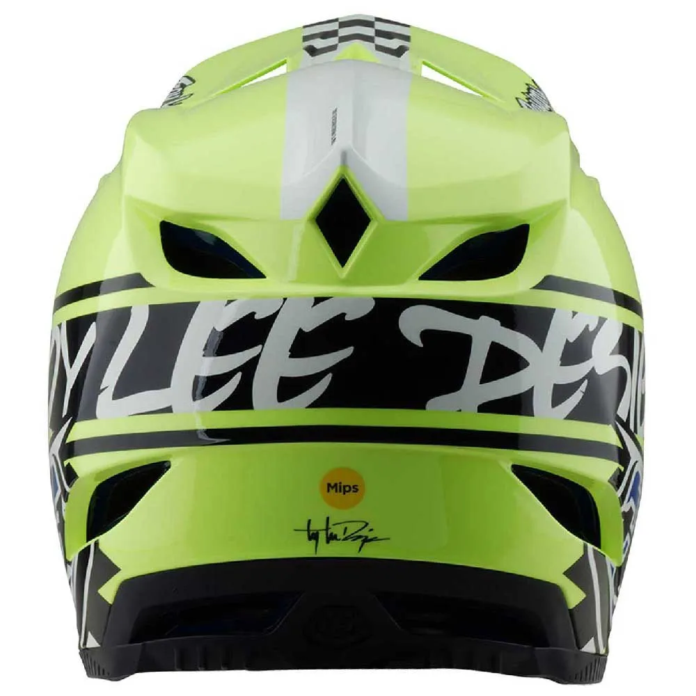 Troy Lee Designs D4 Polyacrylite Nedoverbakke Hjelm Troy Lee Designs D4 Polyacrylite Nedoverbakke Hjelm