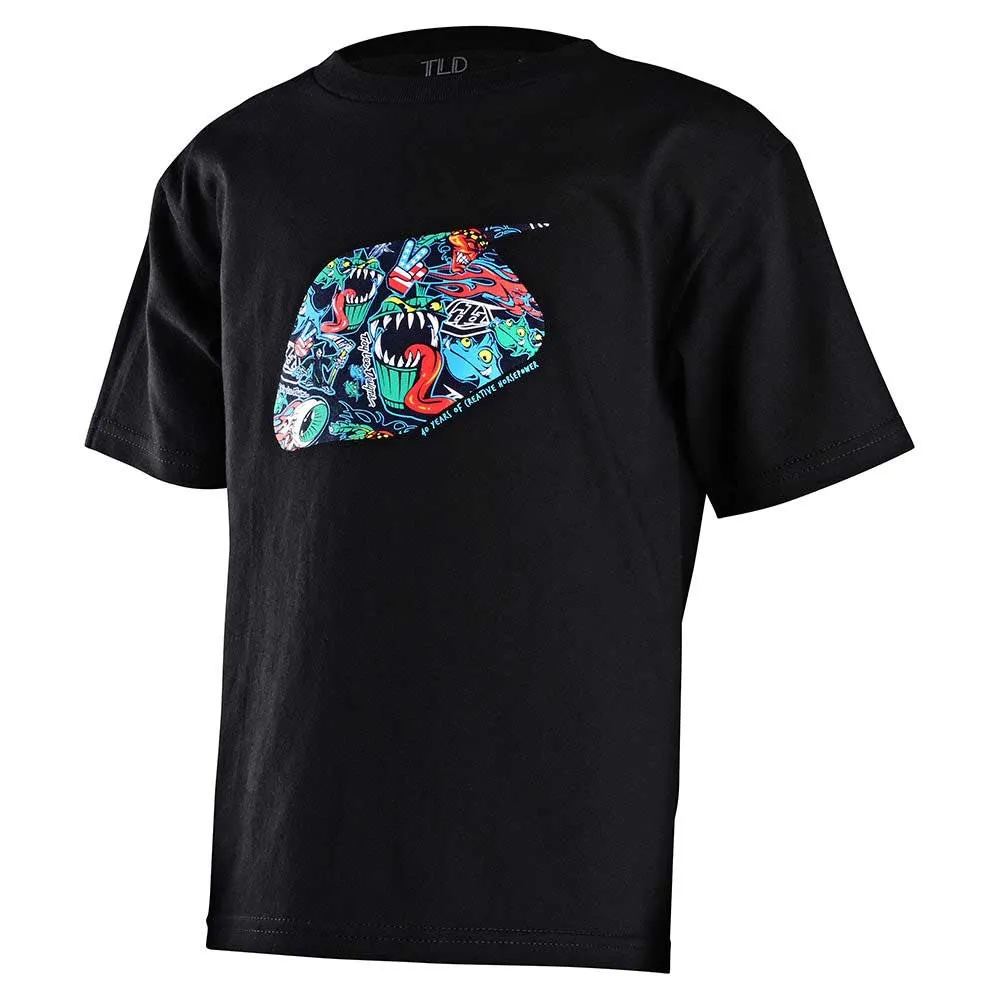 Troy Lee Designs History Kortarmet T-skjorte, Black